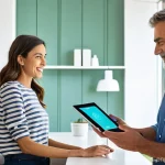 에너지 소비 패턴 변화에 대한 대응 전략 - **Smart Home Energy Management in a Spanish Living Room**
    A family in a bright, modern living ro...